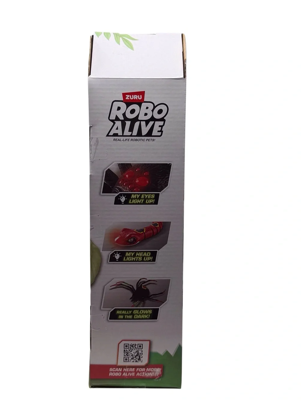 Zuru Robo Alive Creepy Crawly Pack interactive Giant Tarantula & Black Widow New